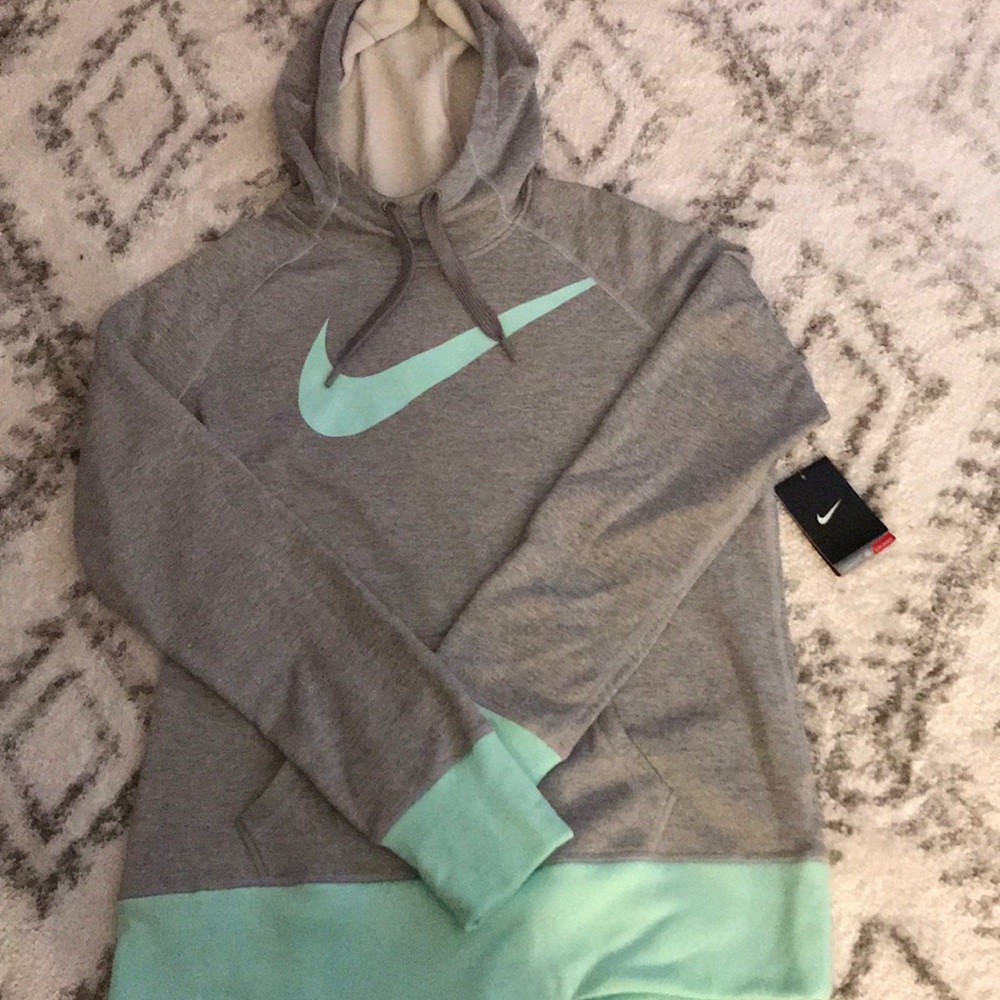 Nike sweatshirt.